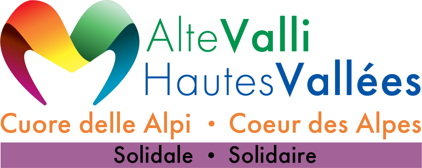 Logo Alte Valli Cuore delle Alpi Cuore solidale
