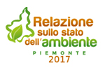 Logo della Relazione sullo stato dell'ambiente in Piemonte 2017