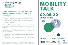 Save the date 2° mobility talk