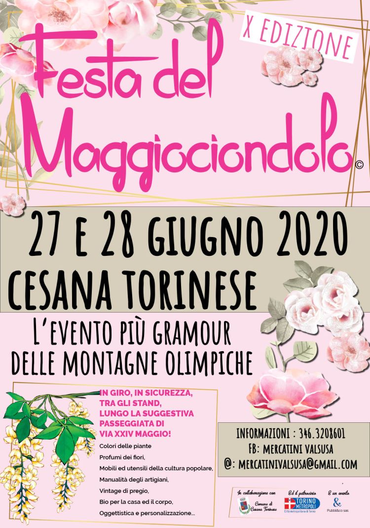 locandina Festa Maggiociondolo 2020