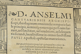 D Anselmi cantvariensis archiepiscopi...