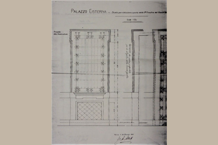 Documenti su Palazzo Cisterna (3)