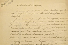 Lettera di René de Chateaubriand