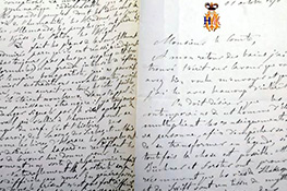 Lettera di Dora d'Istria (alias la duchessa Helena Koltsova-Massalskaya