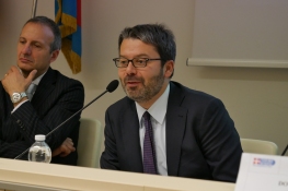 Auditorium Citta metropolitana: viceprefetto Gianfranco Parente