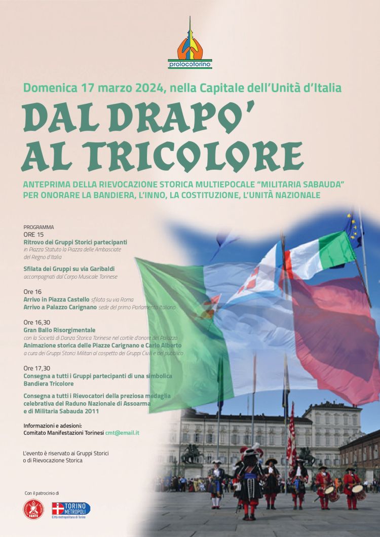 Dal Drapò al Tricolore Torino 17 03 2024