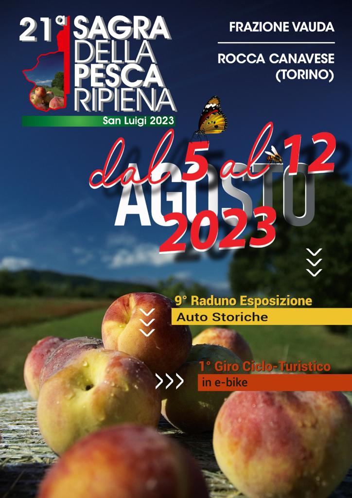locandina Festa Pesca Ripiena Vauda 2023 1