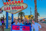 Il Drapò oltreoceano: la bandiera del Piemonte a Las Vegas - foto di Massimiliano Brunetto